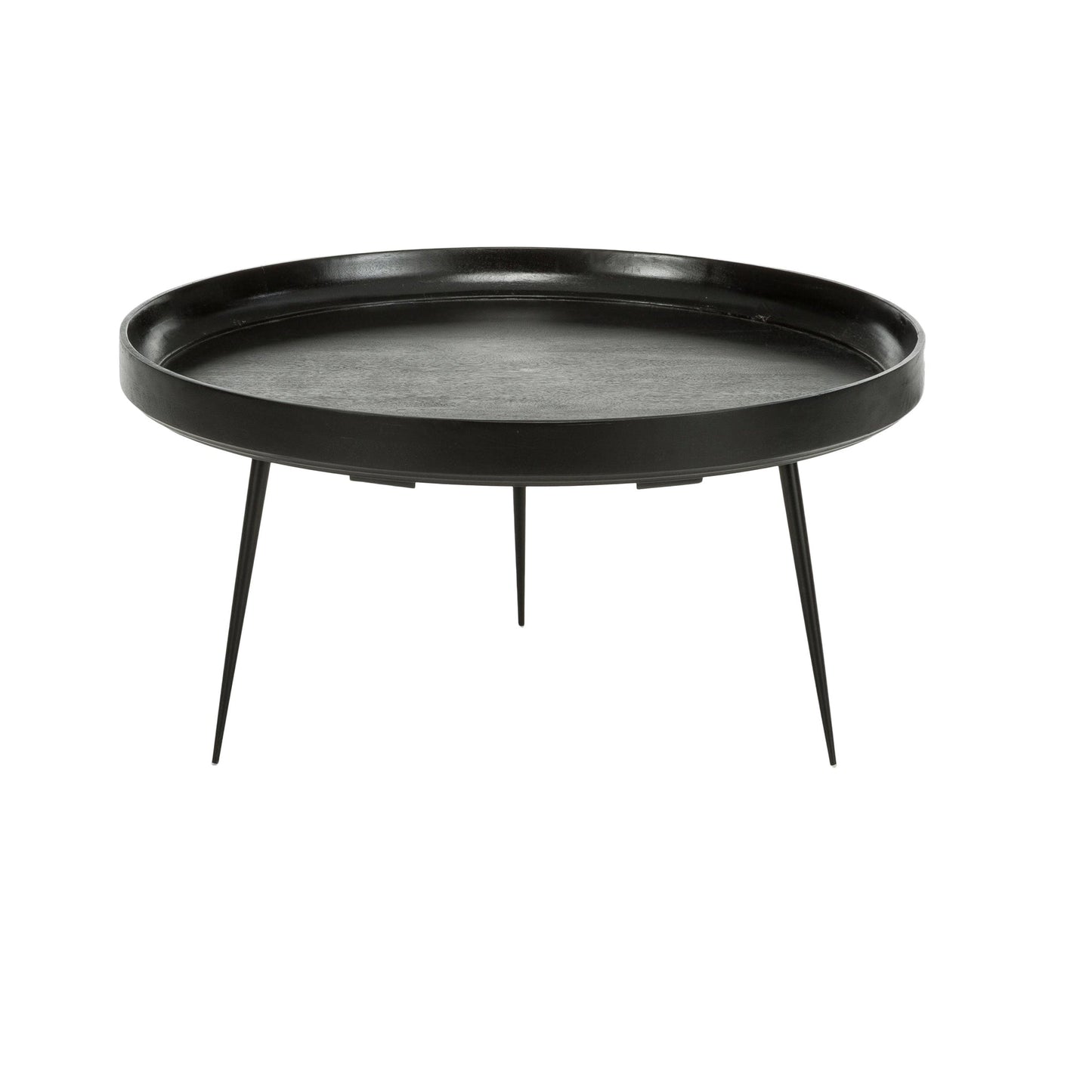Minimalist Tray Top Side Center Table with Tapered Legs