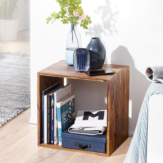 Eleganto Solid Wood Side Table