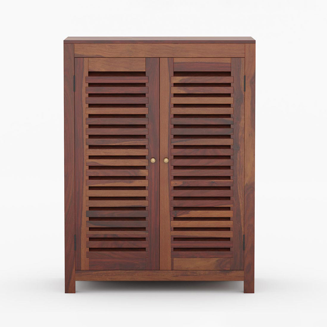Alden Shoe Rack Of 15 Pairs In Provincial Teak Color