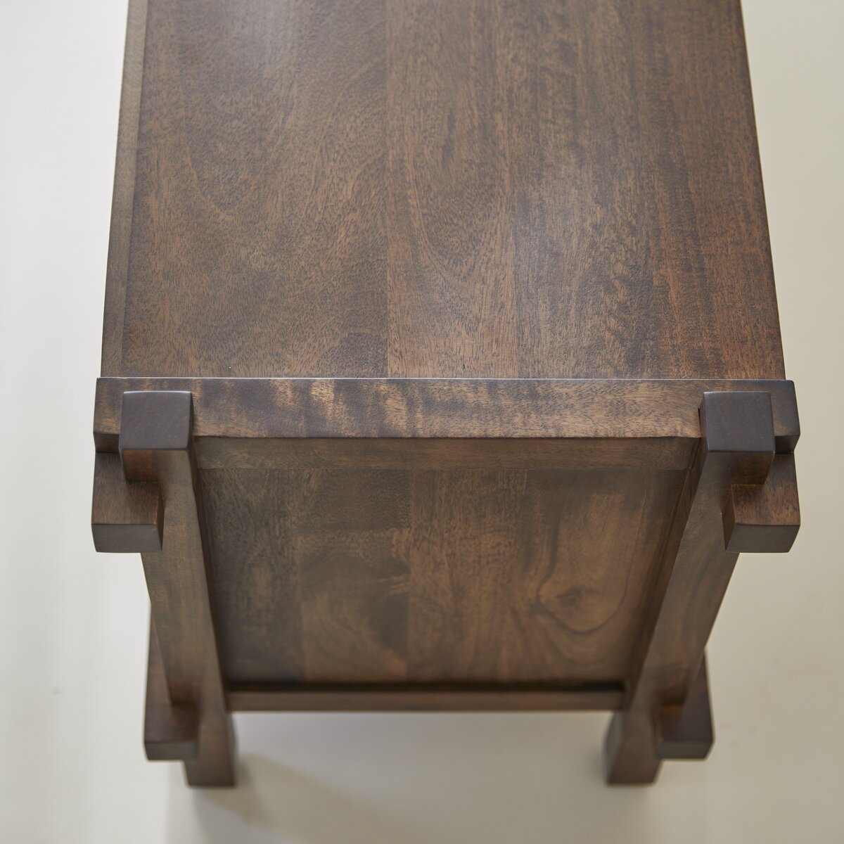 Kanto Dark Walnut Entertainment Unit with Storage
