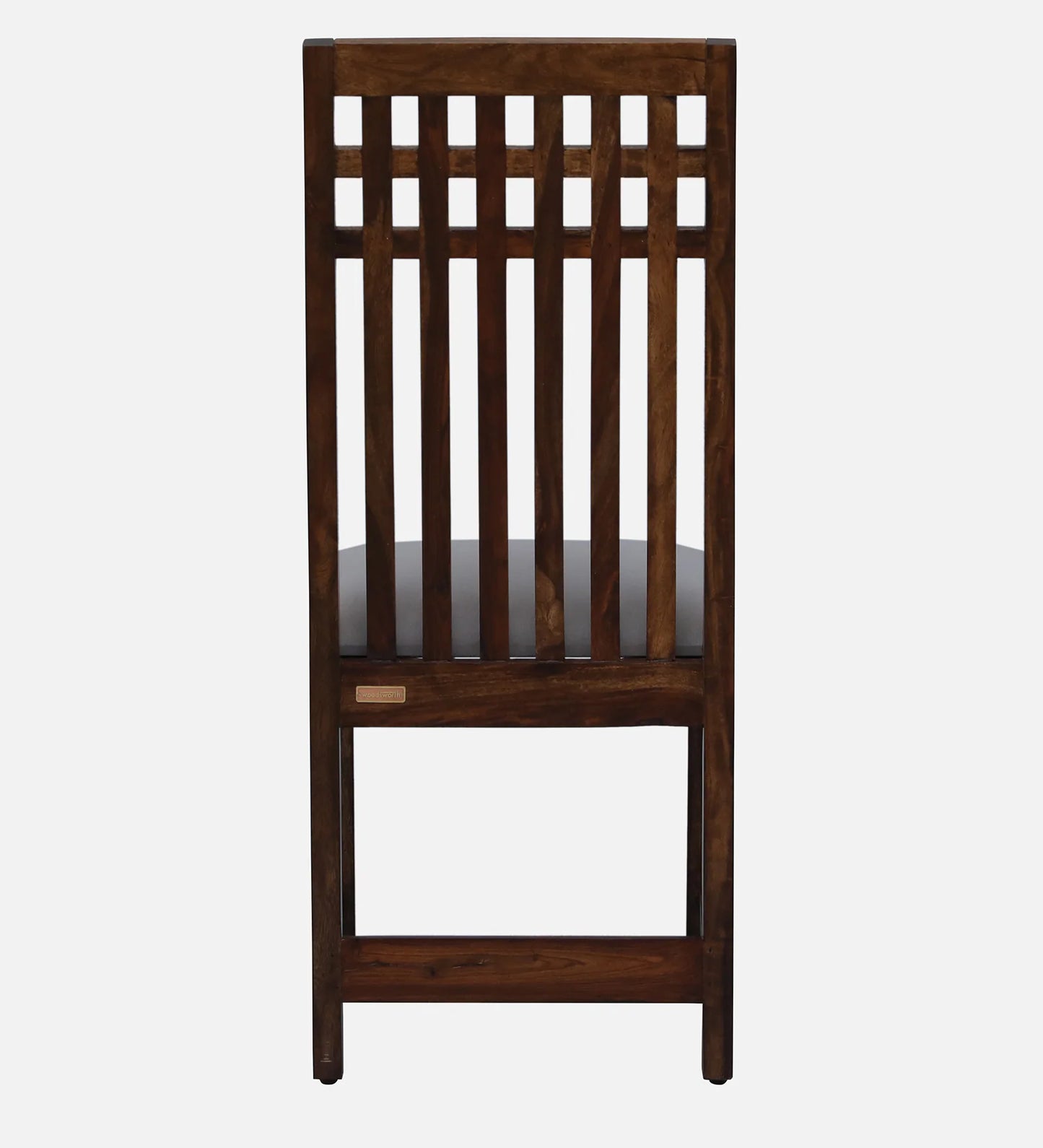 Drusilla Sheesham Solid Wood Slat Back Dining Chair In Provincial Teak Finish (Set Of 2)