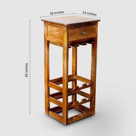 Tall Bar Storage Cabinet