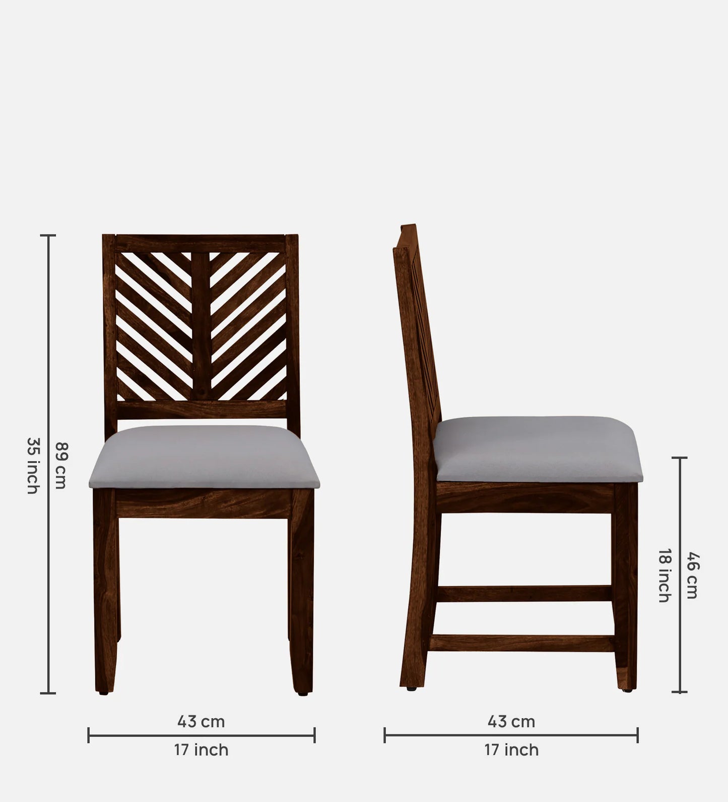 Dark Sheesham Wood 6 Seater Dining Set In Provincial Teak Finish