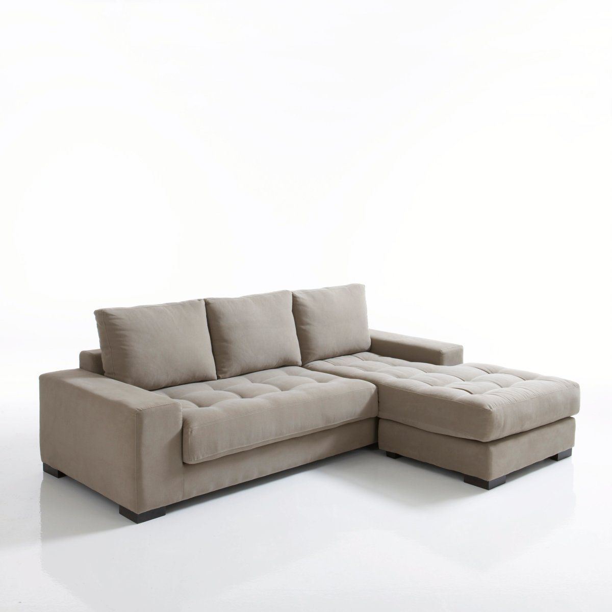 Dion Modern L-Shaped Sectional Fabric Sofa