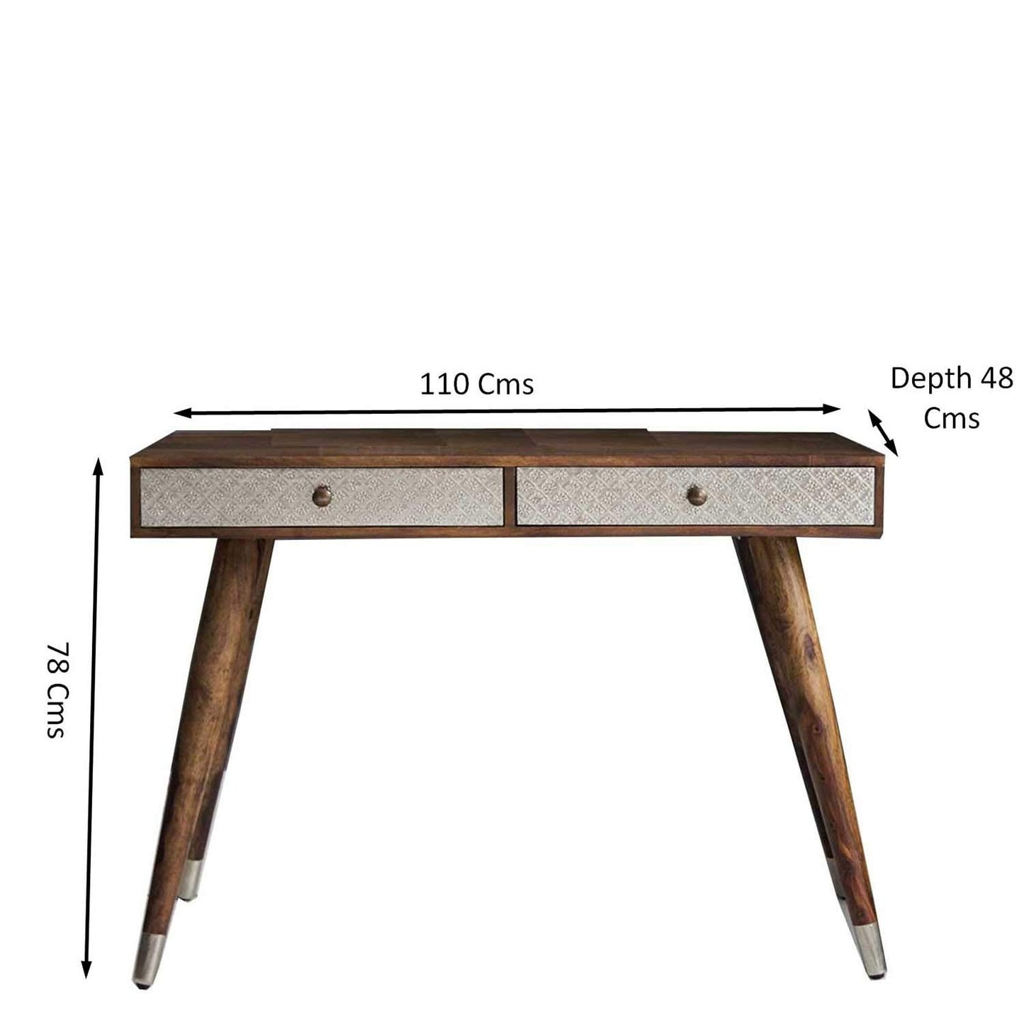Abarca Solid Wood Study Desk