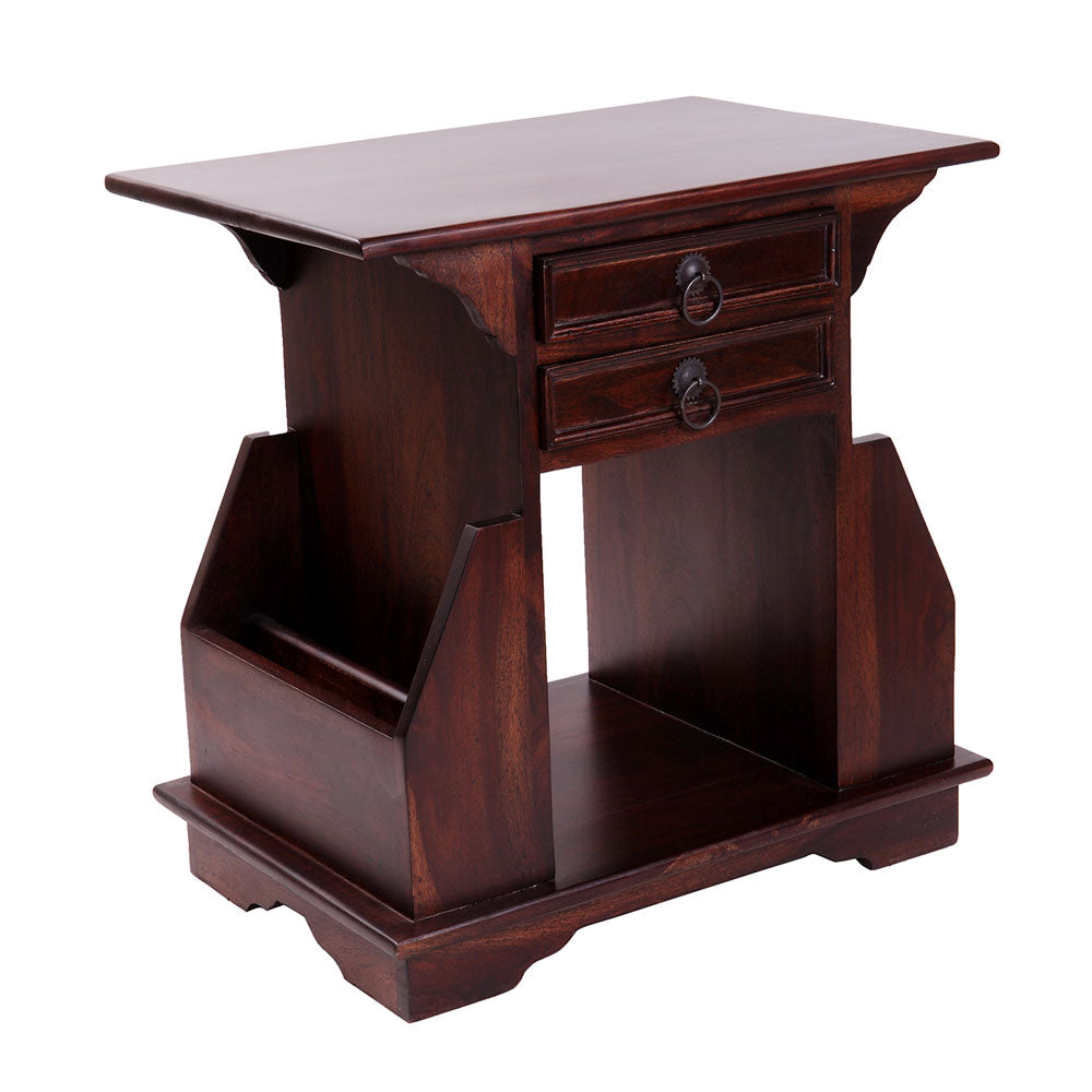 Kingslay Bedside Table Cum Magazine Stand