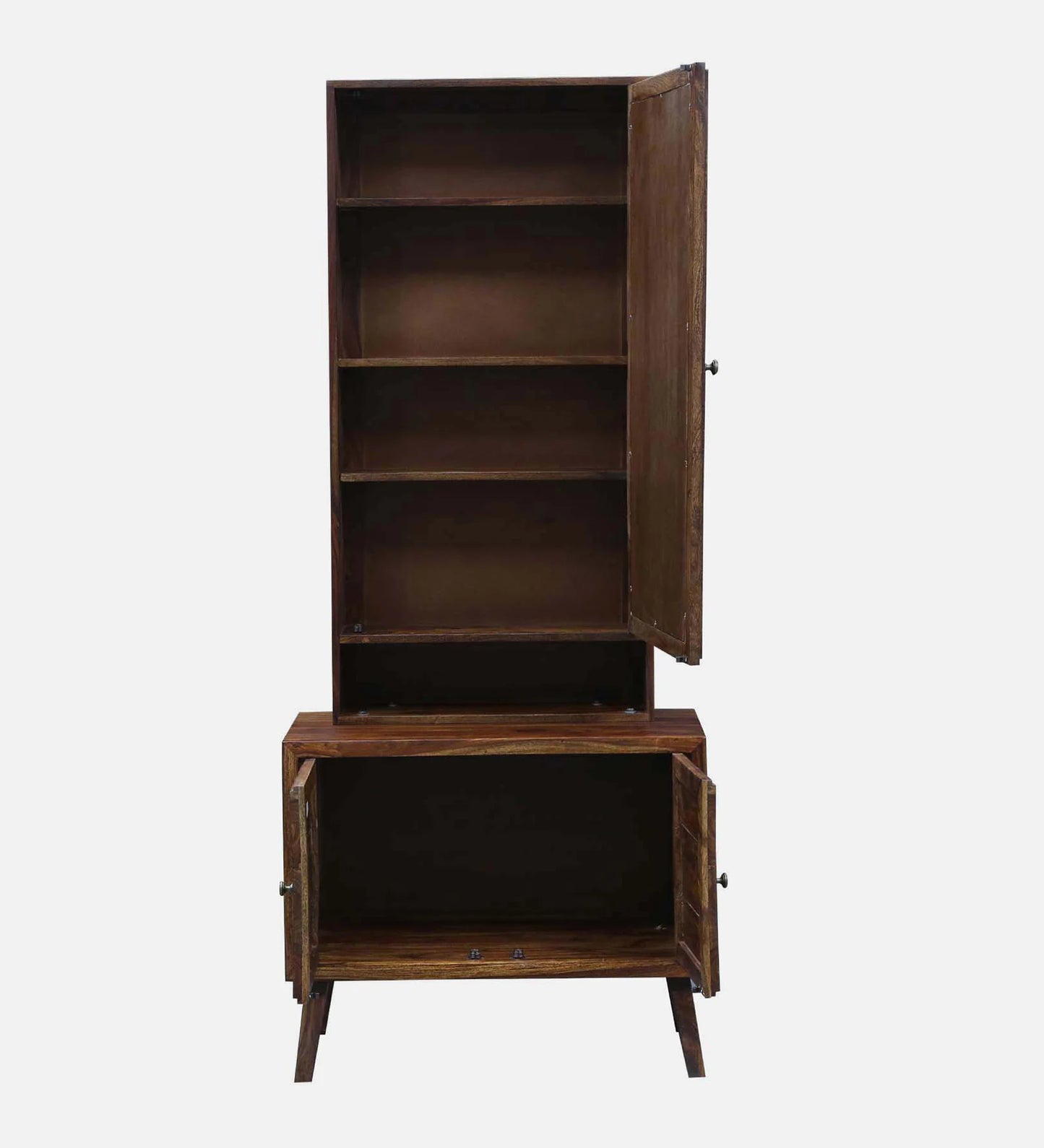 Audi Sheesham Wood Dresser in Scratch Resistant Provincial Teak Finish With Storage