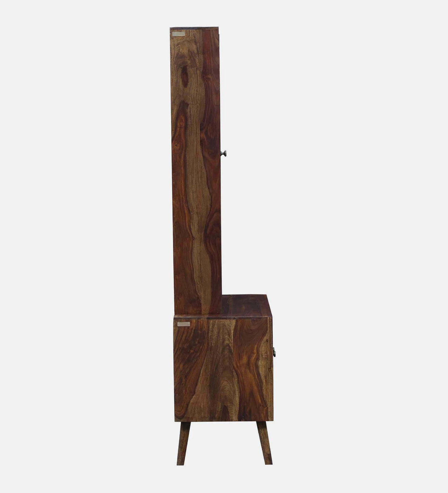 Audi Sheesham Wood Dresser in Scratch Resistant Provincial Teak Finish With Storage