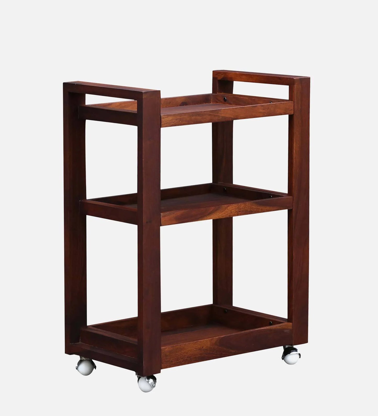 Avian Sheesham Wood Bar Cabinets in Honey Oak Finish