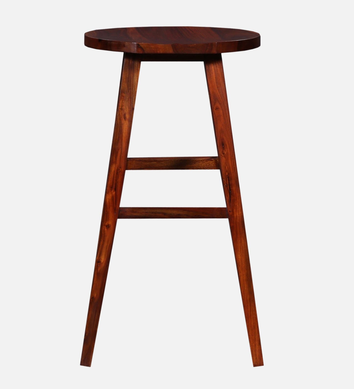 Harrington Sheesham Wood Tall Bar Stool In Honey Oak Finish