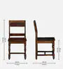 Siramika Solid Sheesham Wood 6-Seater Dining Set with Tiled Bench | Provincial Teak Finish