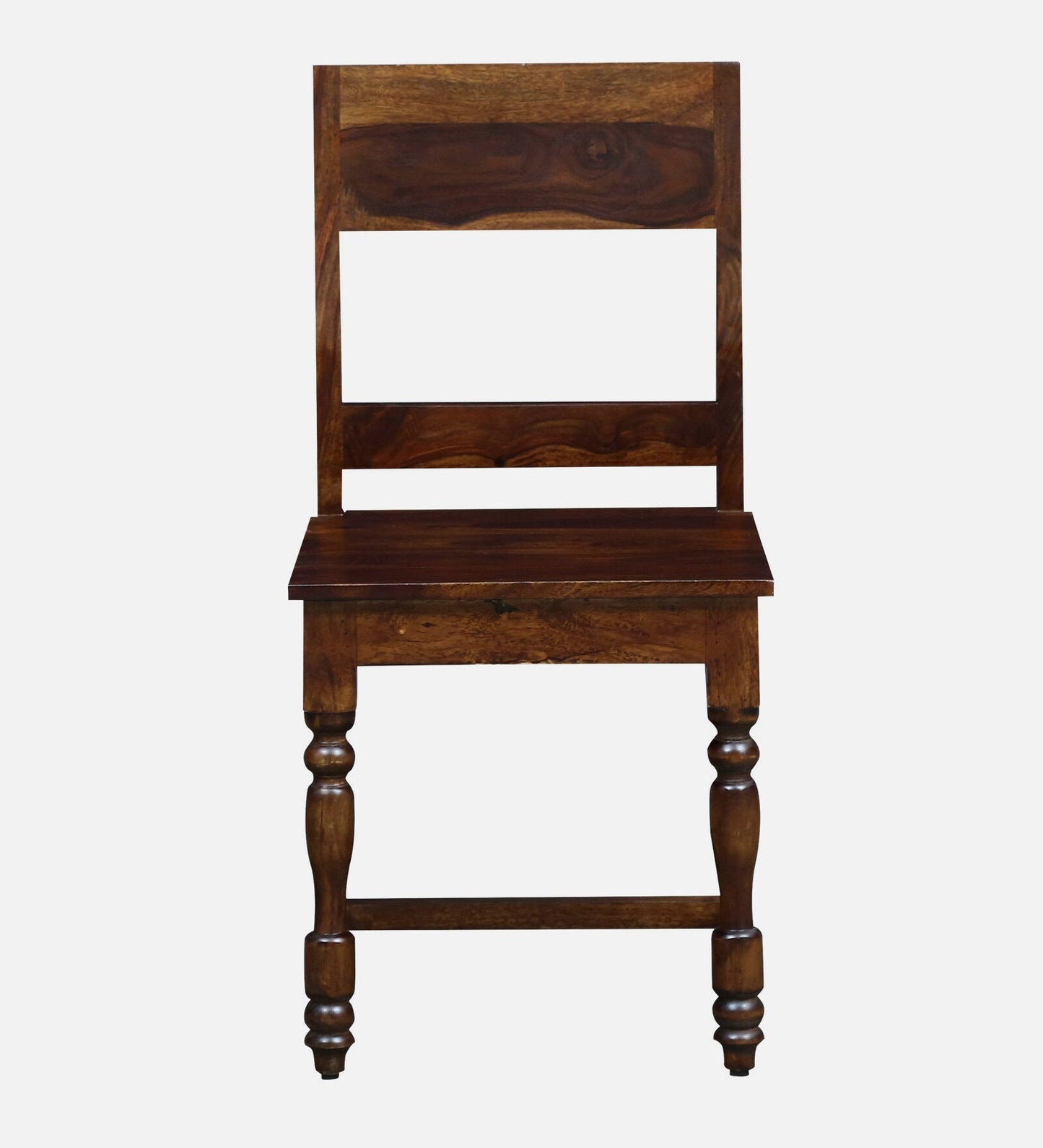 Siramika Solid Sheesham Wood 6-Seater Dining Set with Tiled Bench | Provincial Teak Finish