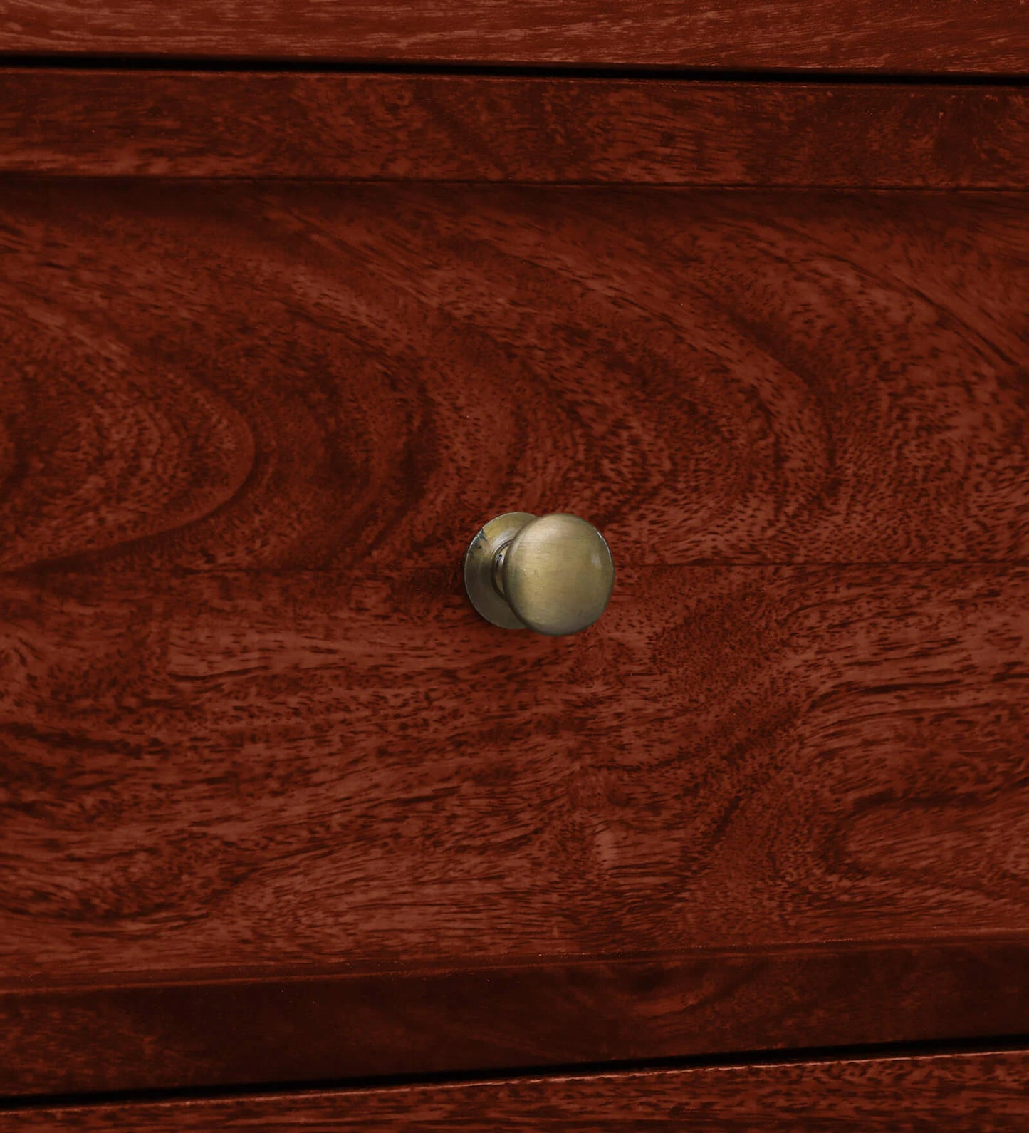 Tyumen Sheesham Wood Dresser with Mirror & 3 Drawers in Honey Oak Finish