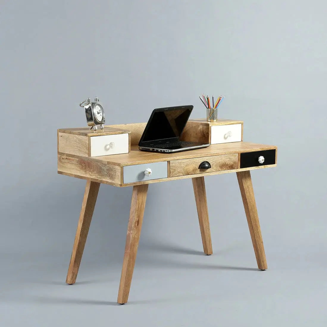 Multi-Rino Mid-Century Study Desk