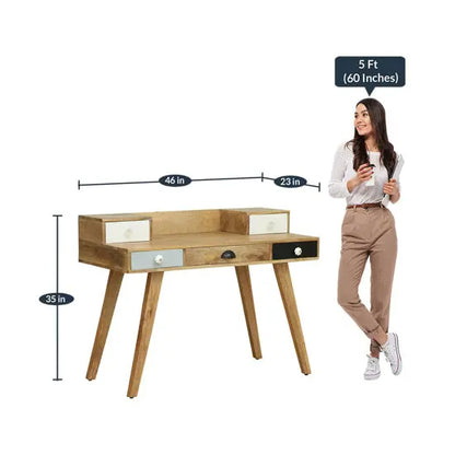 Multi-Rino Mid-Century Study Desk