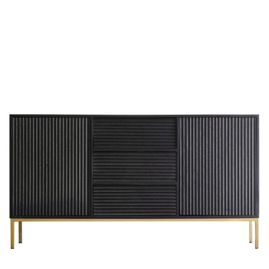 Luxora Solid Mango Wood Sideboard – Multipurpose Storage Solution