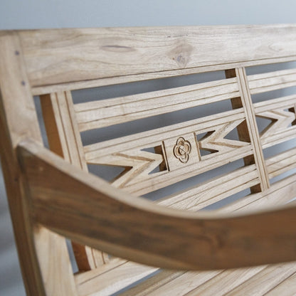 Marc - Solid Acacia Wood Arm Bench