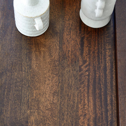 Space-Saving Wooden TV Stand