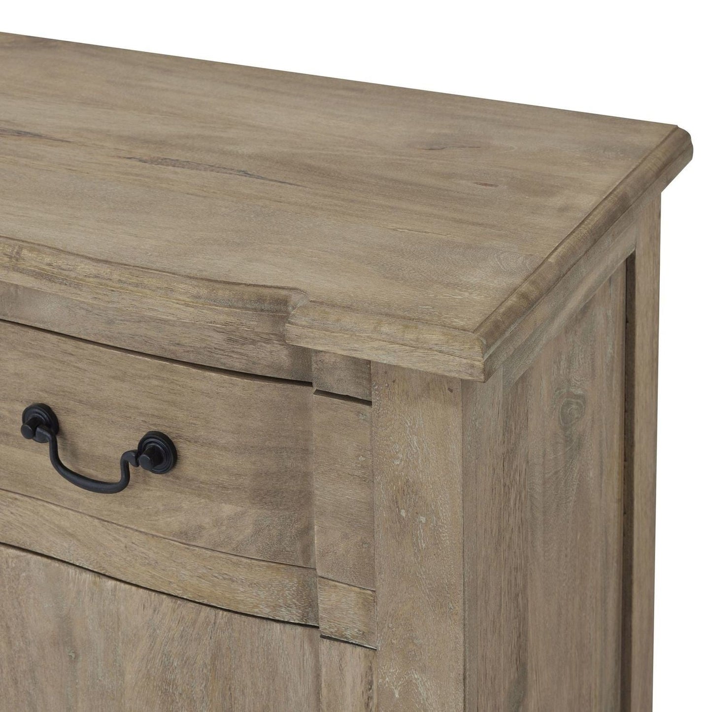 Modernista Solid Mango wood Sideboard with 2 Door & 3 Drawer