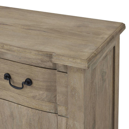 Modernista Solid Mango wood Sideboard with 2 Door & 3 Drawer
