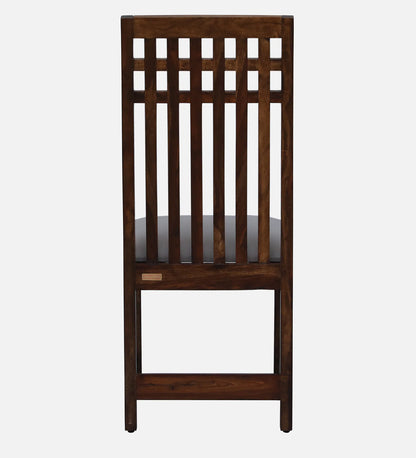 Drusilla Sheesham Solid Wood Slat Back Dining Chair In Provincial Teak Finish (Set Of 2)
