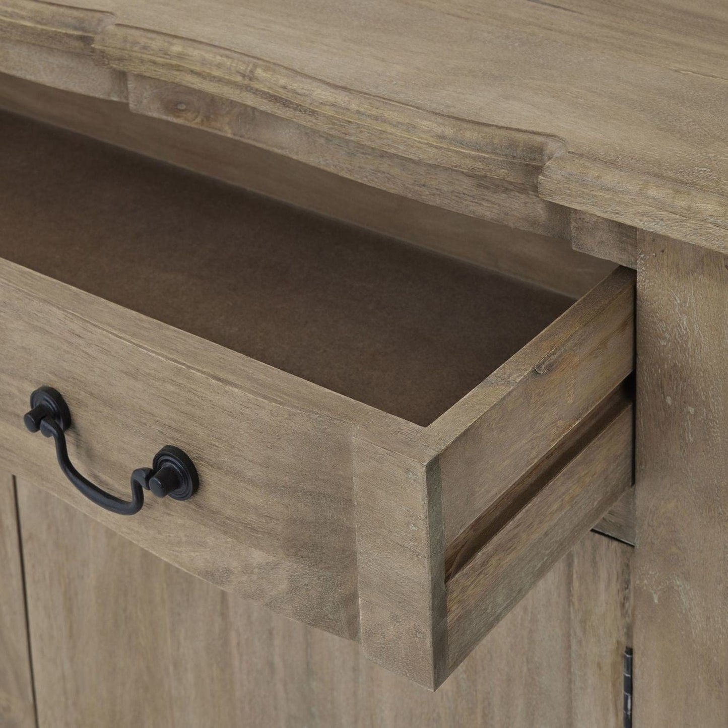 Modernista Solid Mango wood Sideboard with 2 Door & 3 Drawer