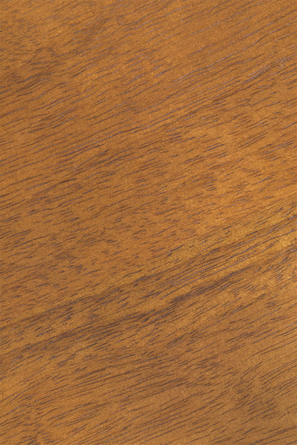 Elysian Fluted Mango Wood Sideboard | 3 Door in Natural Finish with Brushed Gold Legs
