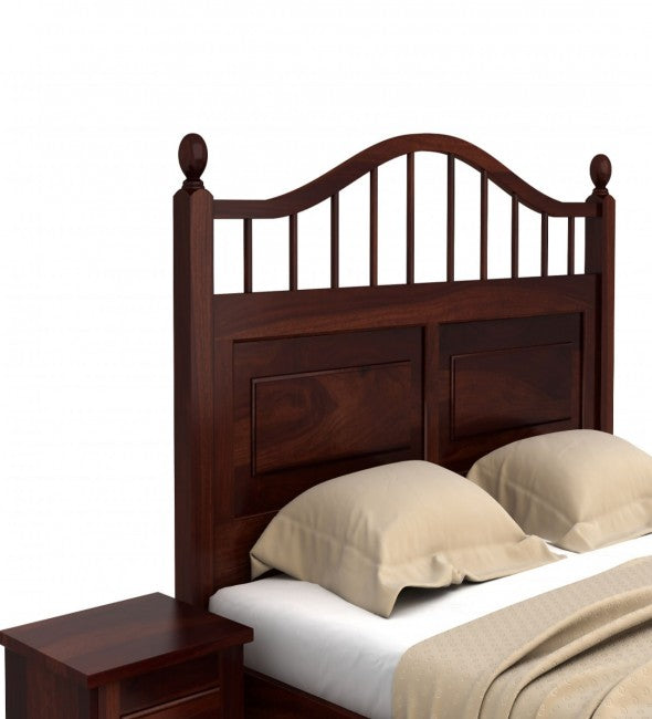 Axis Solid Wood Without Storage Bed