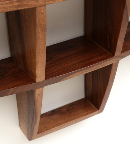 Ivy Square Wall Rack Sheesham Wood