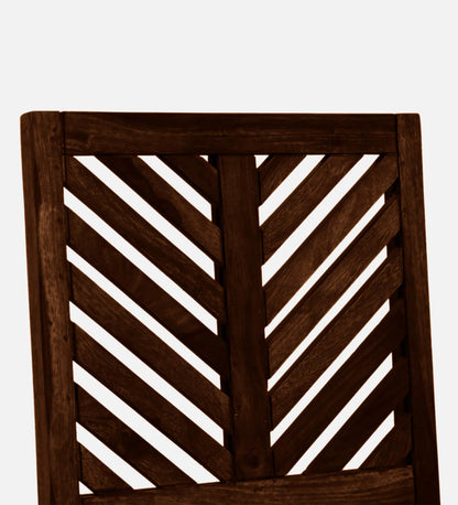 Dark Sheesham Wood 6 Seater Dining Set In Provincial Teak Finish