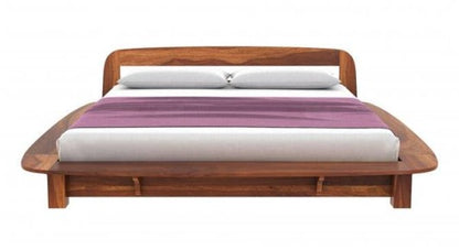 Wilbur Sheesham Wood Without Storage Bed | Solid Indian Rosewood
