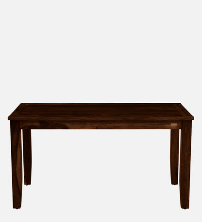 Dark Sheesham Wood 6 Seater Dining Set In Provincial Teak Finish