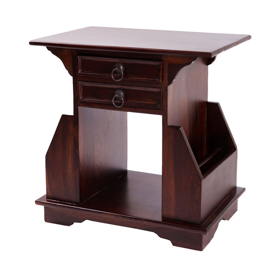 Kingslay Bedside Table Cum Magazine Stand