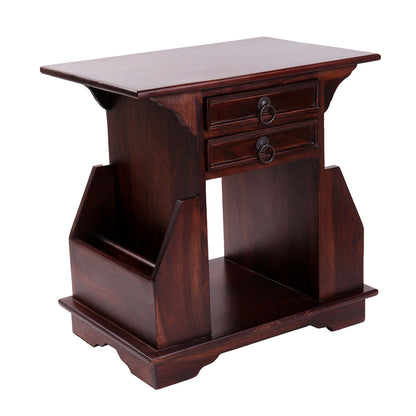 Kingslay Bedside Table Cum Magazine Stand
