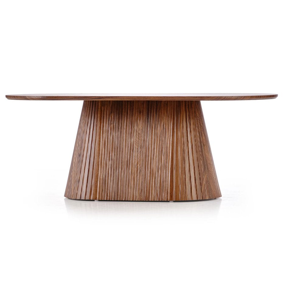 Fluted Oval Dining Table