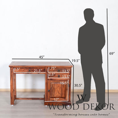 Artisan Sheesham Compact Workstation