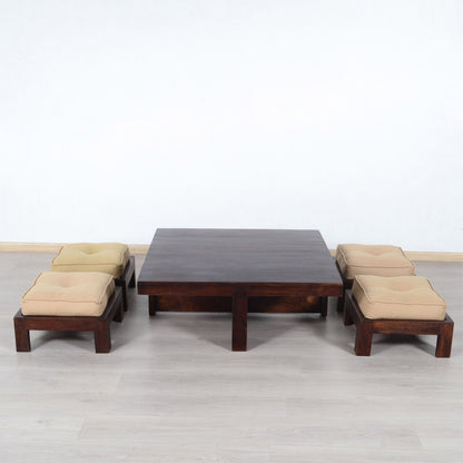 Kivaha  4 Seater Coffee Table  Set