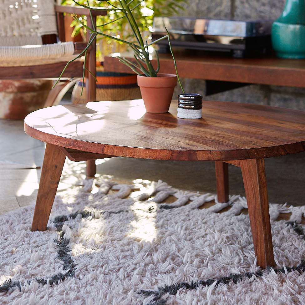 Meridian Coffee Table in Natural Finish