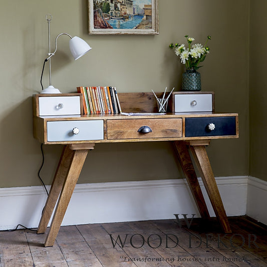 Multi-Rino Mid-Century Study Desk