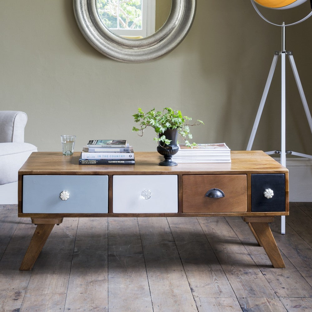 Rang Solid Wood Coffee Table