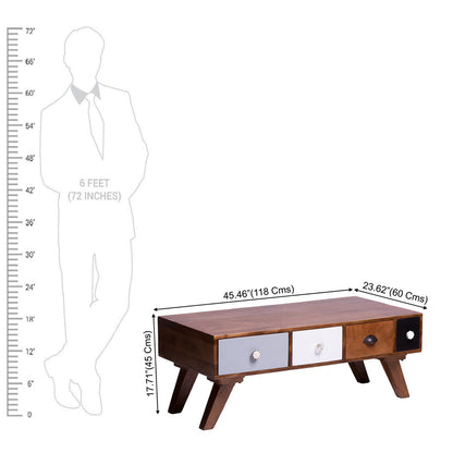 Rang Solid Wood Coffee Table
