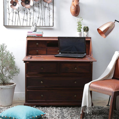 Classic Drop-Front Study Compact
