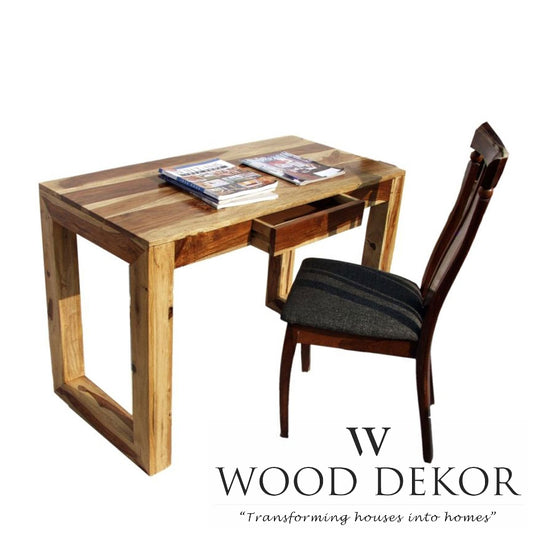 Frame-Line Geometric Study Desk