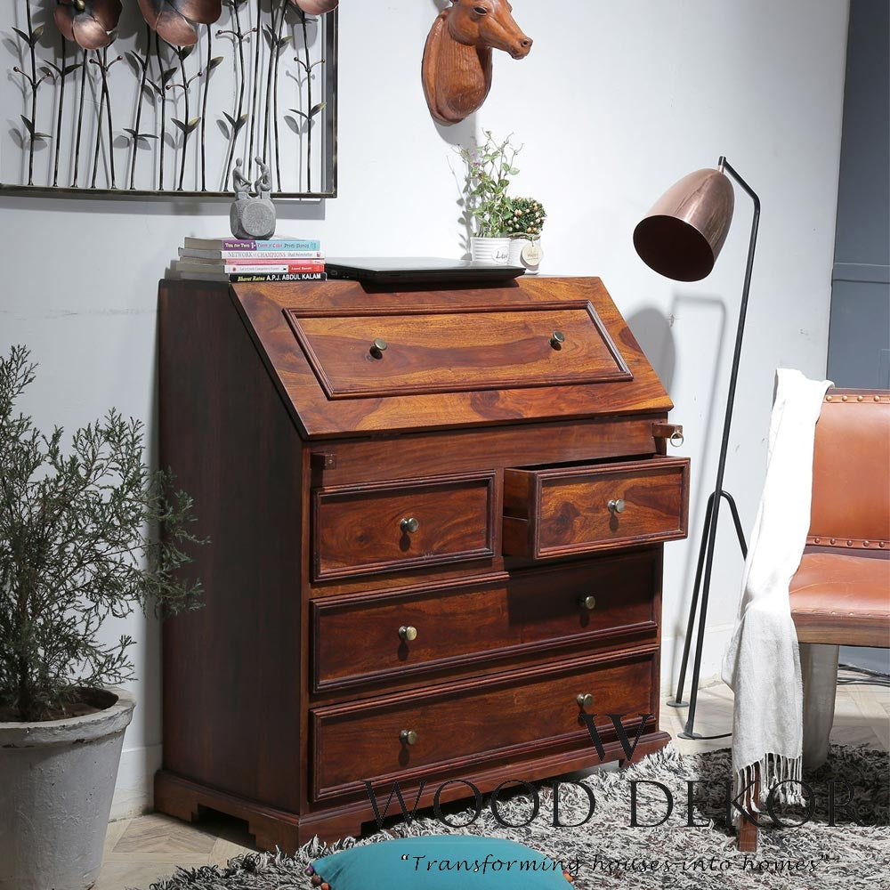 Classic Drop-Front Study Compact