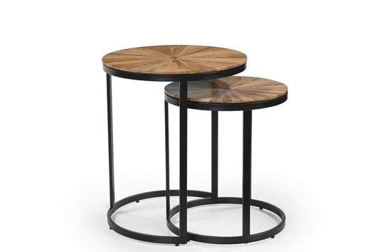 Sunburst Round Nesting Tables