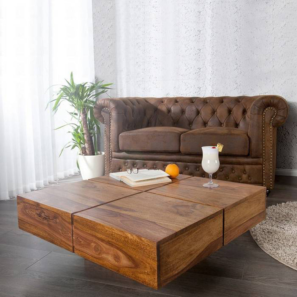 Designer Low Height Coffee Table 85x85 cm